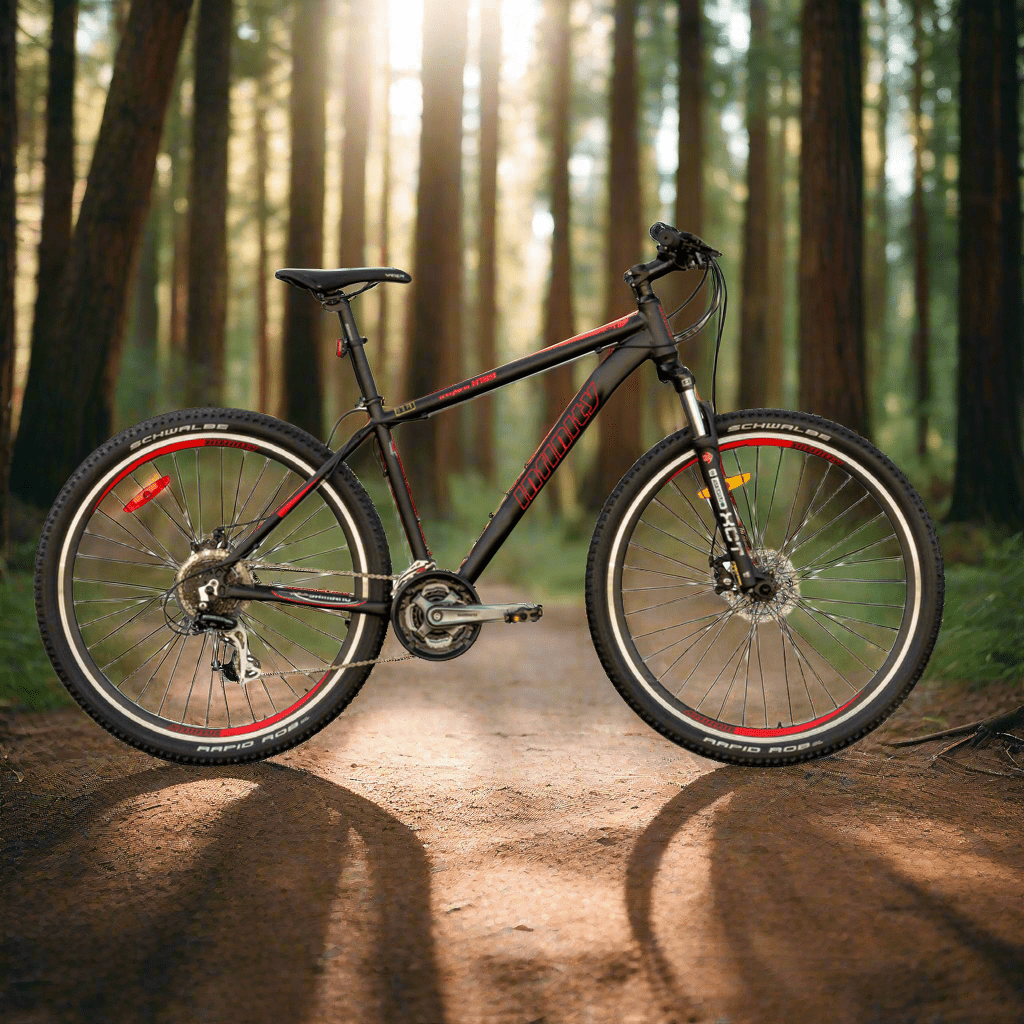 2025 Infinity Crazyhorse HT29 XM5 ST SHIMANO Acera 24 Speed with SUNTOUR Front Suspension