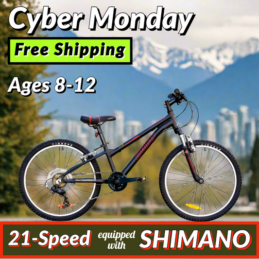 2025 Infinity Crazyhorse MTB HT24 Incline Unisex  21-Spd Shimano With Mode Front Suspension