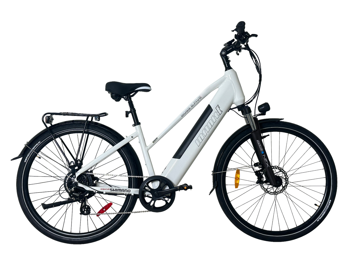 2025  InfinitE DRIVE SYSTEMS BOSS E.FIVE City Hybrid 700c 3rd GEN EBIKE UL CERTIFIED